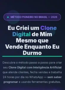 🧬 EU.CLONE — Método Pioneiro no Brasil - Inteligência Artificial