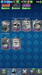 conta Clash Royale upada