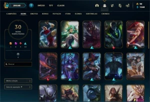 CONTA DE LOL - MAIN MID - UNRANKED - League of Legends
