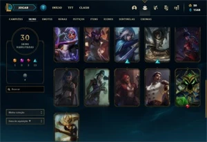 CONTA DE LOL - MAIN MID - UNRANKED - League of Legends