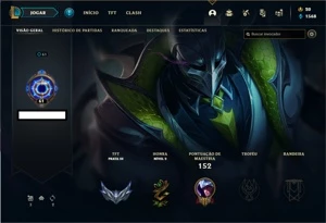 CONTA DE LOL - MAIN MID - UNRANKED - League of Legends