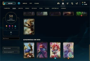 CONTA DE LOL - MAIN MID - UNRANKED - League of Legends