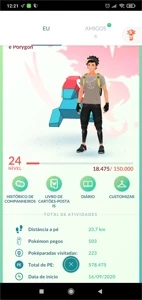 Conta Pokémon go lvl 24 - C069