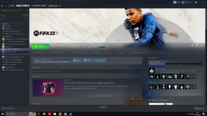 Conta Steam Com Fifa 23 E Outros Jogos Comprados