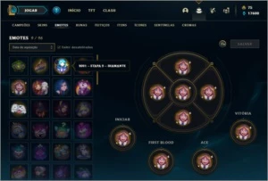 Conta diamante 4 com 4 skins e 26 champs + 17k de EA - League of Legends LOL