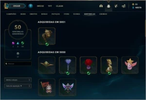 Conta League of Legends + de 700 skins e 10k investido LOL