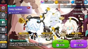 Cookie run kingdom Burning Spice+mystic flour + 170k Crys - Outros