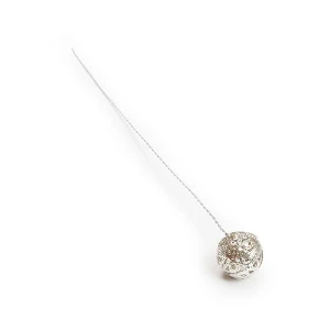 Haste Metal Diamante 22,5 cm - Caixa com 12 - Artesanato e Personalizados