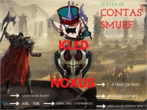 CONTA ACC SMURF LOL LEAGUE OF LEGENDS UNRANKED LEVEL 30