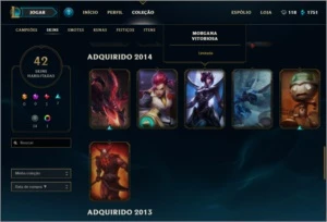 Conta diamante s4,s5,s6, e platina s7 - League of Legends LOL