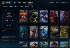 Conta diamante s4,s5,s6, e platina s7 - League of Legends LOL