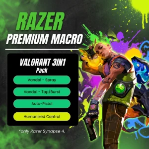 Macro Vandal 3in1 - Mouses Razer Synapse 4 - Valorant