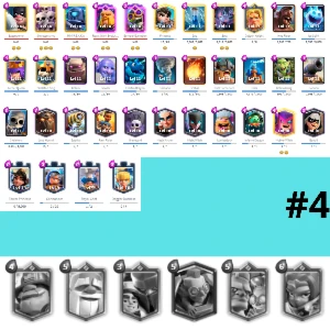 Contas de Clash Royale Full Acesso