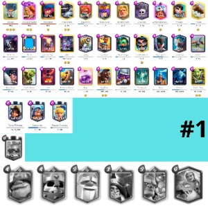 Contas de Clash Royale Full Acesso
