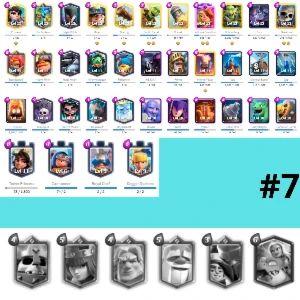 Contas de Clash Royale Full Acesso
