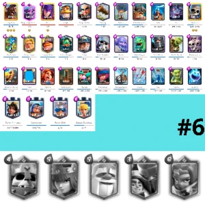 Contas de Clash Royale Full Acesso