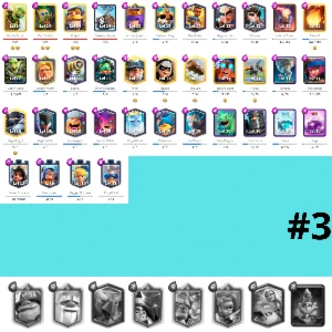 Contas de Clash Royale Full Acesso