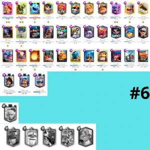 Contas de Clash Royale Full Acesso