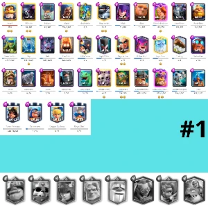 Contas de Clash Royale Full Acesso