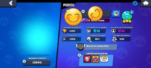 Conta Raríssima 21k 3v3 - Brawl Stars