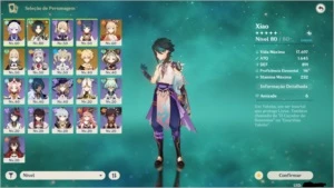 GENSHIN IMPACT CONTA XIAO + YOIMIYA E 2 ARMAS 5*