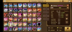 Summoners War Global com Elenoa Tiana Rica Chiwu Diana