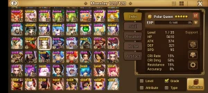 Summoners War Global com Elenoa Tiana Rica Chiwu Diana