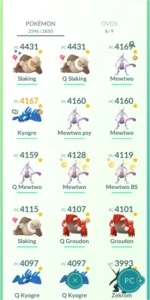 Level 40 90 milhões XP - Pokémon