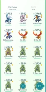 Level 40 90 milhões XP - Pokémon