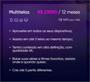 HBOMAX 1 ANO - Assinaturas e Premium