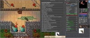 PALADIN 237 EM ASSOMBRA COM 20% LOYALTY + DEMON DUMMY - Tibia