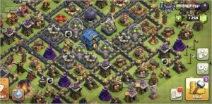 Conta clash of clans cv12 n125