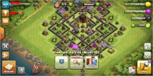 Conta Clash of Clans CV10