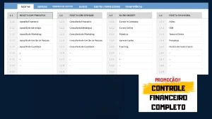 Planilha Controle Financeiro Completo - Others