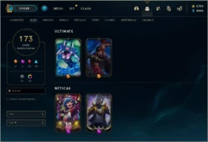 CONTA DE LOL/promoção. PLATINA 2 - League of Legends