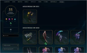 CONTA DE LOL/promoção. PLATINA 2 - League of Legends