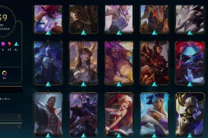 Conta Riot: Lol com 200+ skins e valorant com passe stars - League of Legends