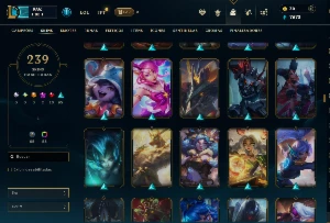 Conta Riot: Lol com 200+ skins e valorant com passe stars - League of Legends