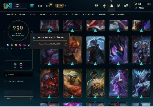 Conta Riot: Lol com 200+ skins e valorant com passe stars - League of Legends