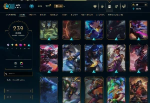 Conta Riot: Lol com 200+ skins e valorant com passe stars - League of Legends