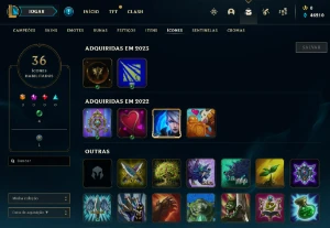 Conta FERRO 4 - LOL (league of legends) ELOMOON