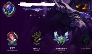 Conta LoL Diamante V season 8/6 - League of Legends