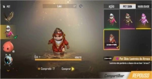Conta de Free Fire Gemada- Dima I