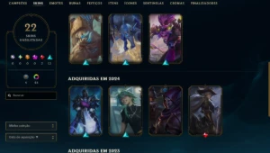 Conta Esmeralda 4 Nfa - League of Legends LOL