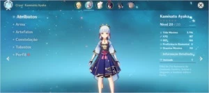 Ayaka Genshin impact Ar7