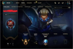 PROMOÇÃO CONTA LOL -> GOLD 3 COM  44 SKINS + 123 CAMPEÕES - League of Legends