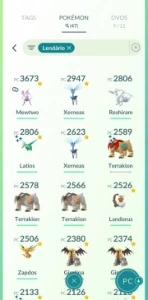 Conta de Pokemon go level 35, 47 lendários e 21 shiny - Pokémon