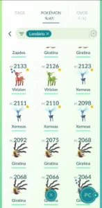 Conta de Pokemon go level 35, 47 lendários e 21 shiny - Pokémon