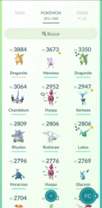 Conta de Pokemon go level 35, 47 lendários e 21 shiny - Pokémon