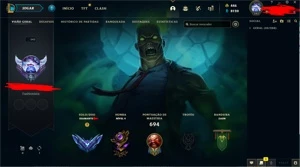 conta lol diamante 1 277 skins faltando 8 campeões - League of Legends